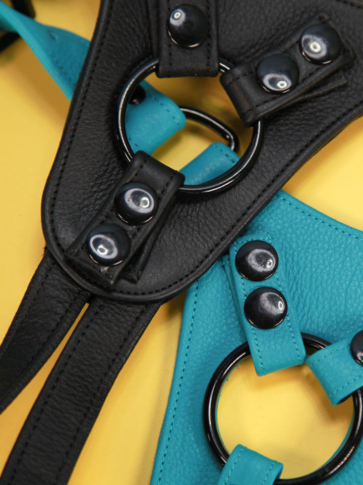 Strap-on Leather Harness by NYTC