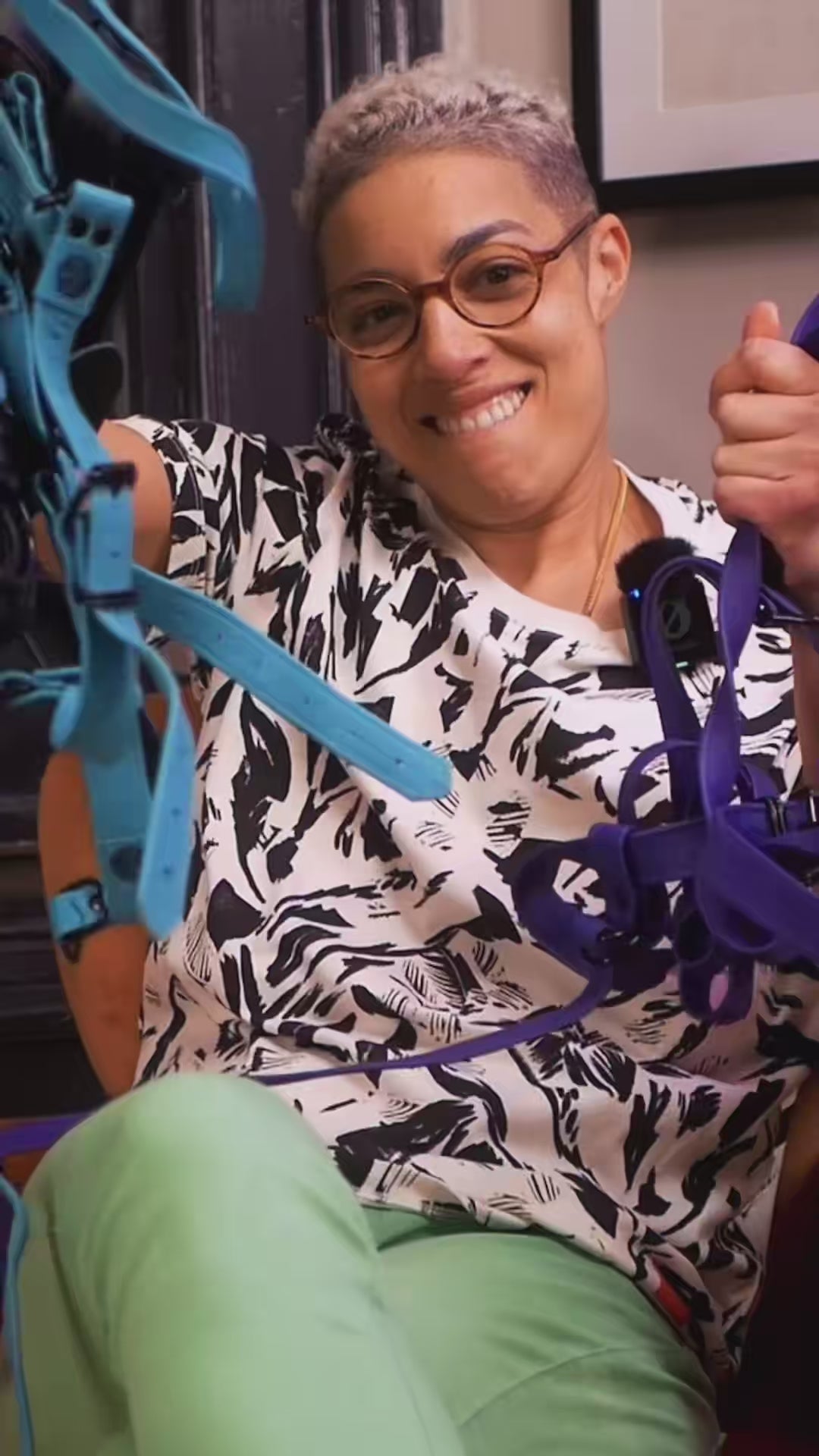 Strap-on Leather Harness by NYTC