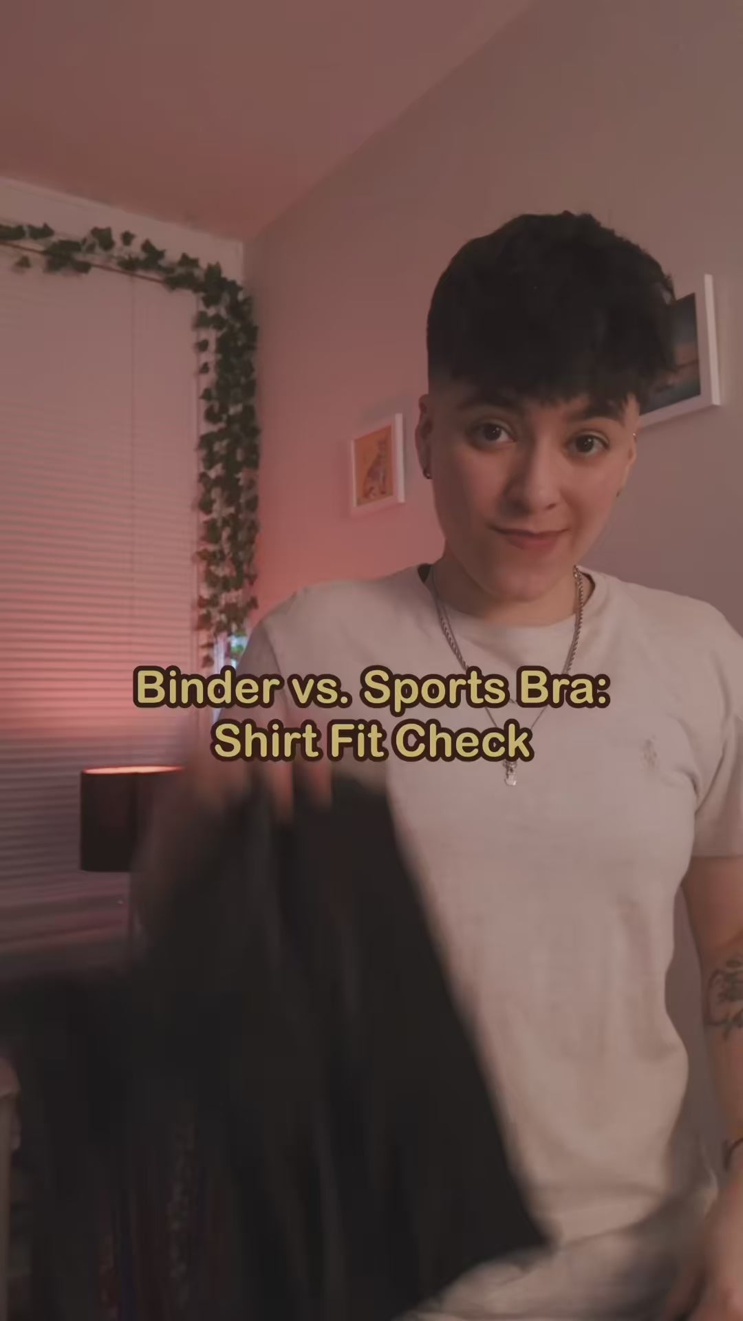 Binders: Breathable, mesh back for comfort